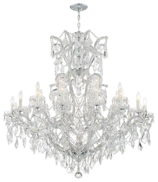 Maria Theresa 25 Light Chandelier, Polished ChromeBy Crystorama Lighting