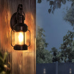 Antique Lantern Aluminum Waterproof LED Outdoor Wall Lamp Lawn Lights