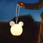 Cartoon 3D Animal Waterproof USB Rechargeable Outdoor Hanging Lights