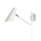 Modern Hoxton Hanging Wall Sconce with Conical Shade - 1-Light