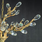 Budding Crystal Chandelier