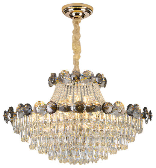 Gioro Contemporary Chandelier, Diameter 40", 100cmBy Morsale.com