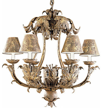 Alfaro Wrought Iron ChandelierBy Arte De Mexico