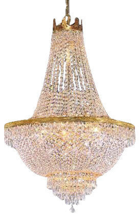 Chandelier With Swarovski Crystal 14-LightBy Gallery
