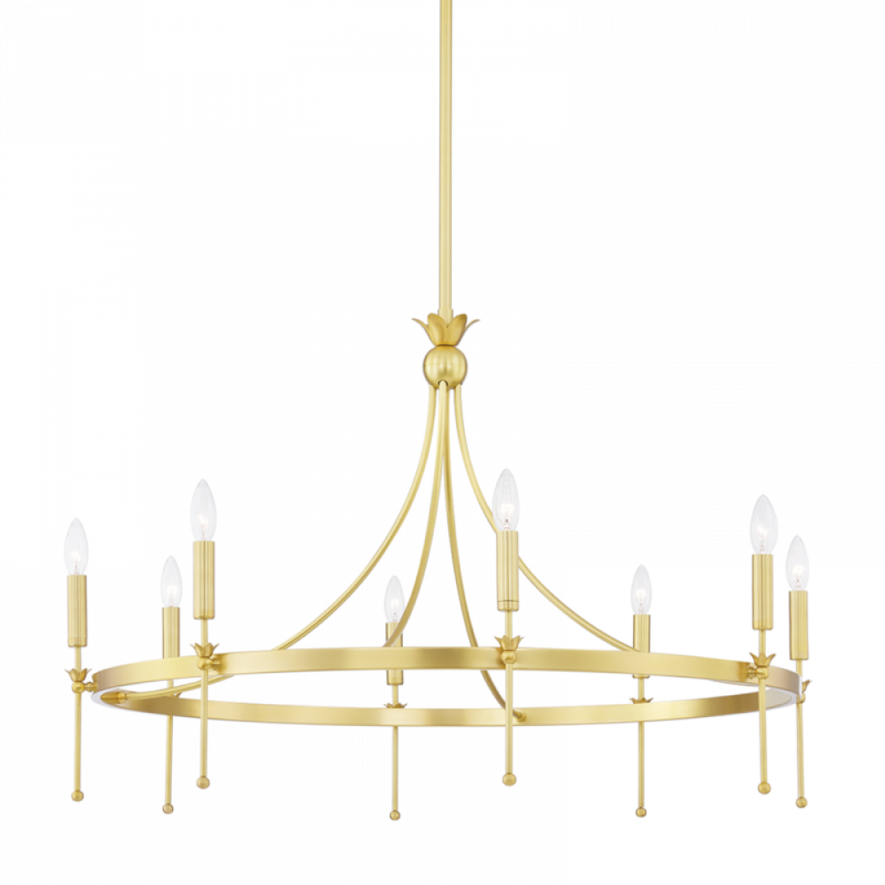 Marshallia Small Gold Chandelier