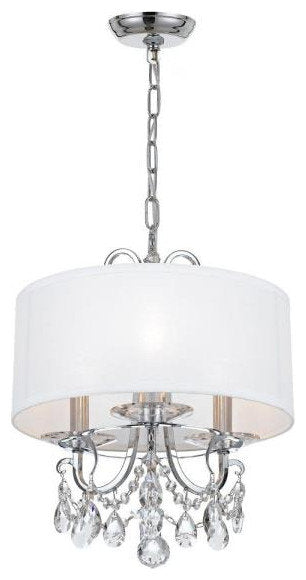 Othello 3 Light Chandelier in Classic Style, 15"Wx15"HBy Crystorama Lighting