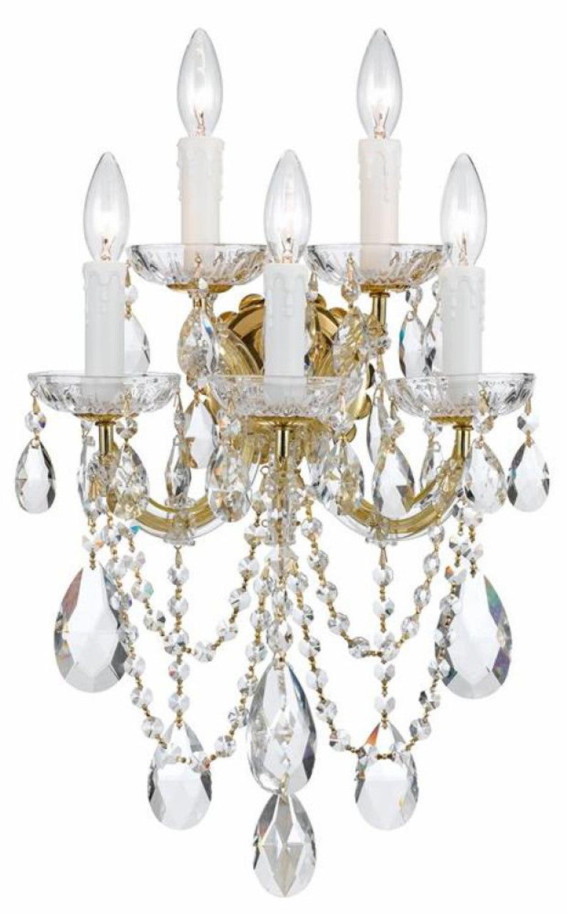 Maria Theresa 5 Light Wall Sconce