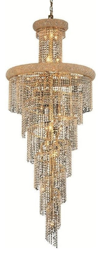Elegant Lighting Spiral 28-Light Foyer/HallwayBy Elegant Furniture & Lighting