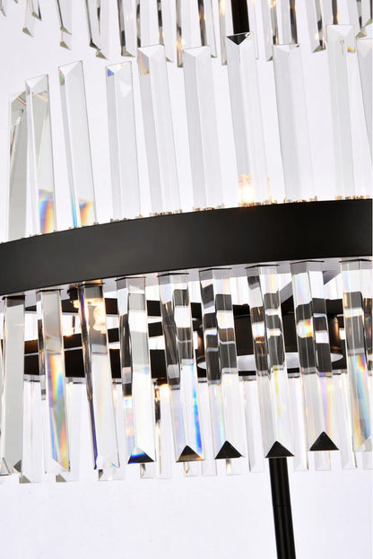 Elegant Lighting 36" 3 Tiers Crystal Round Chandelier LightBy Elegant Furniture & Lighting