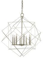 Etoile Foyer Chandelier, 8-Light, Pewter, 36"W (4708 SP/PN 9Q773)