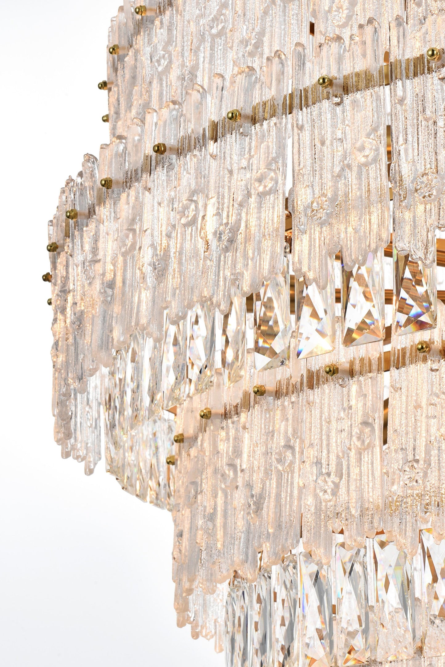 Home Living 42" Chandelier, Satin GoldBy Home Living