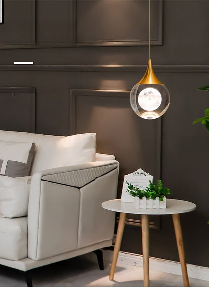 MIRODEMI? Pigna | Modern Crystal LED Chandelier with Hanging Balls, 13 LightsBy Miron Demid LLC