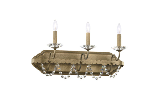 Schonbek Er2440N-23S 3 Light Crystal Sconce, Etruscan GoldBy Schonbek