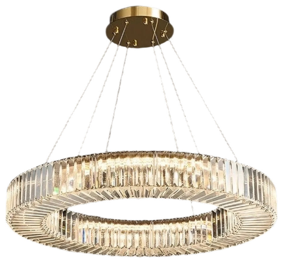 Azali Crystal Ceiling Light, Diameter: 80cm/31"By Morsale.com
