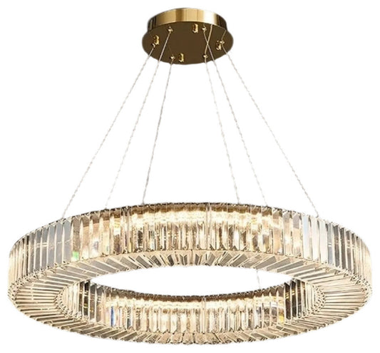 Azali Crystal Ceiling Light, Diameter: 80cm/31"By Morsale.com