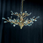 Budding Crystal Chandelier