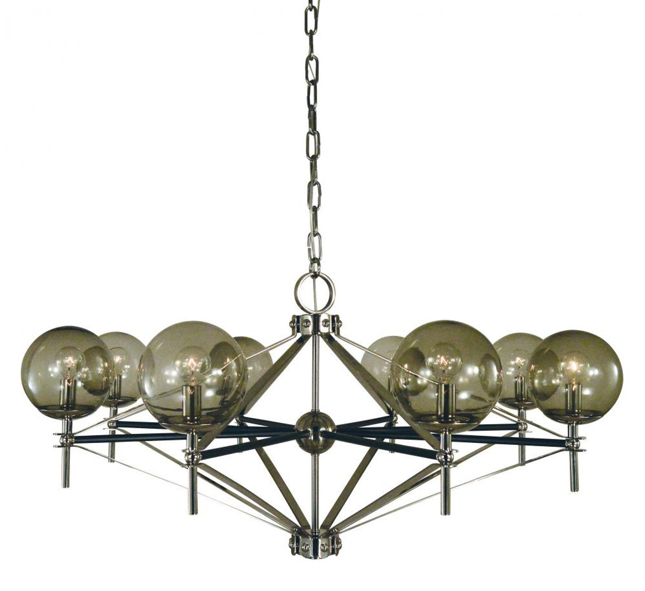 Ilsa Chandelier, 15-Light, Matte Black, 36"W (5027 MBLACK A07CZ)