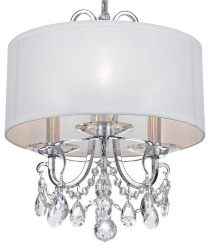 Othello 3 Light Chandelier in Classic Style, 15"Wx15"HBy Crystorama Lighting