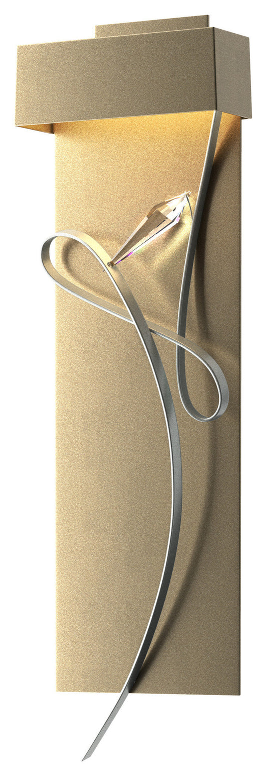Rhapsody LED Sconce, Soft Gold With Vintage Platinum AccentBy Synchronicity