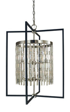 Arcadia Foyer Chandelier, 12-Light, Polished Nickel, 29"W (5128 PN A089A)