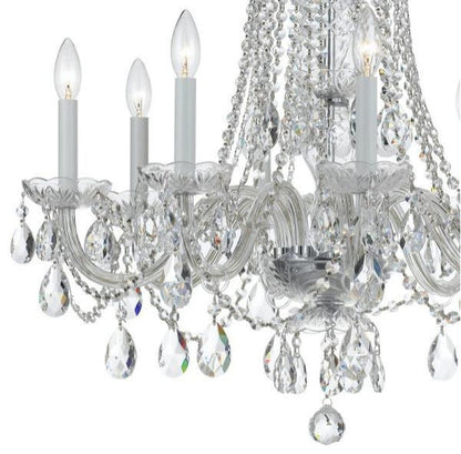Crystal 8-Light Chandelier in Classic Style, 26"Wx26"HBy Crystorama Lighting