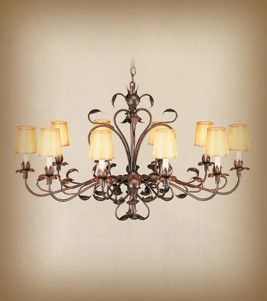 Montalban Wrought Iron ChandelierBy Arte De Mexico