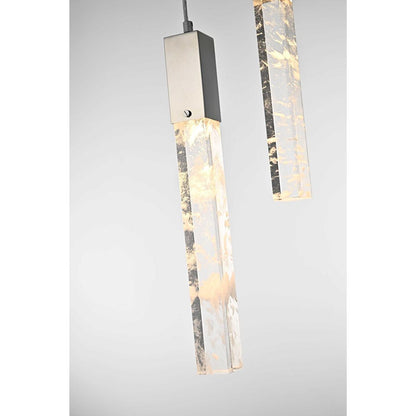 Aurora 9 Light Chandelier, ChromeBy Elegant Furniture & Lighting