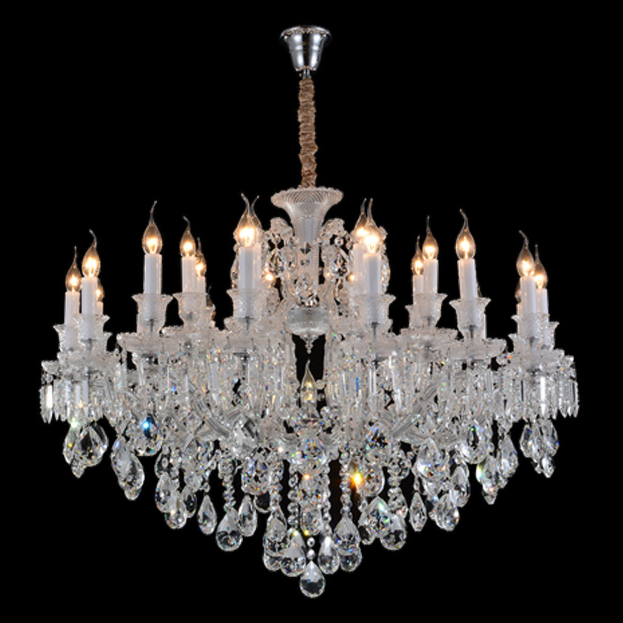 Chambord 25-Light Crystal ChandelierBy Michael Amini