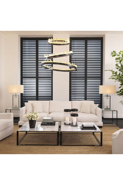 Bronze Crystal Glass Chandelier | Eichholtz RandallBy OROA - Furniture