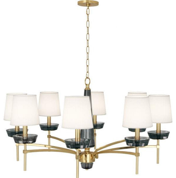 Cristallo 8-Light Chandelier 41"Wx23.25"HBy Robert Abbey, Inc.