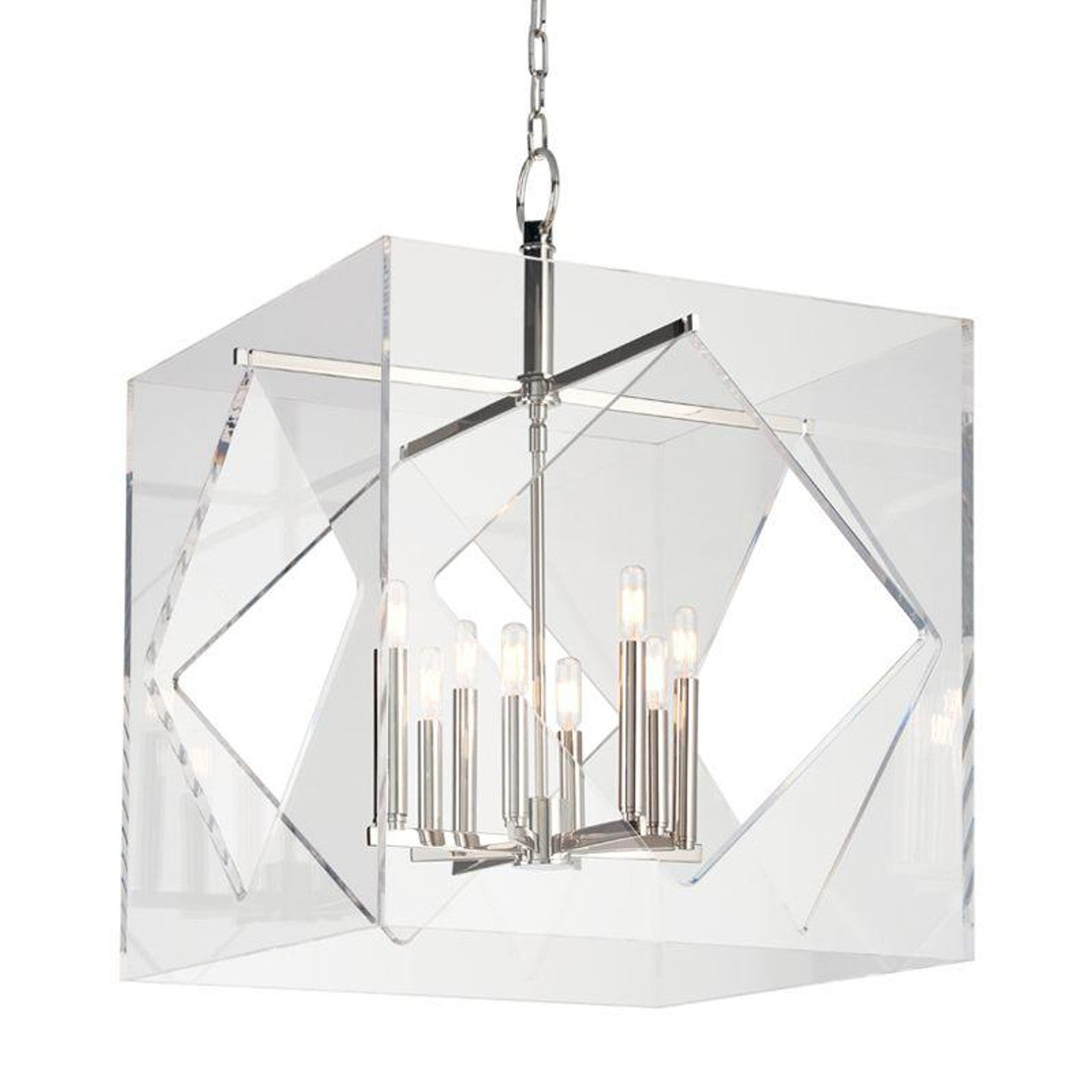 Flora Chandelier, 5-Light, Bronze, Clear Glass, 26.7"W (103040-SKT-05-ZM0236 LPUXP)