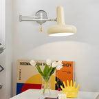 Creative Glass Swing Arm 3 Step Dimming Dimmable with Remote Wall Lamp