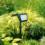 2PCS Waterproof IP65 LED Black Modern Solar Lights Outdoor Lawn Lamp