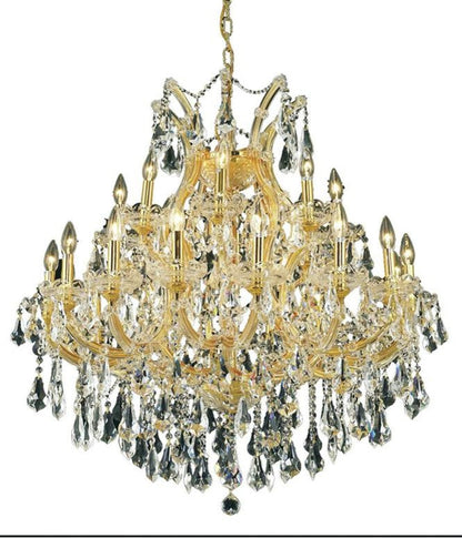 2801 Maria Theresa Collection Hanging Fixture, Clear, Royal CutBy Elegant Furniture & Lighting