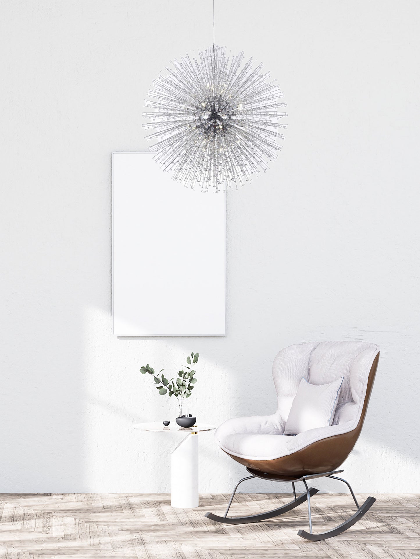 Chrome Sputnik ChandelierBy Design Living