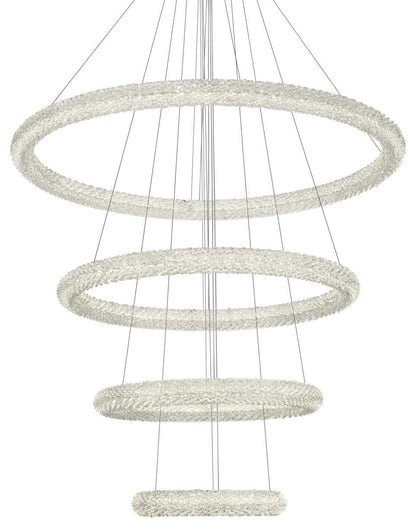 Bowen 4 Light Chandelier, Satin GoldBy Elegant Furniture & Lighting