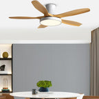 60'' Frequency Conversion 6 Gear Fan Chandelier Supports Forward and Reverse with Remote Control