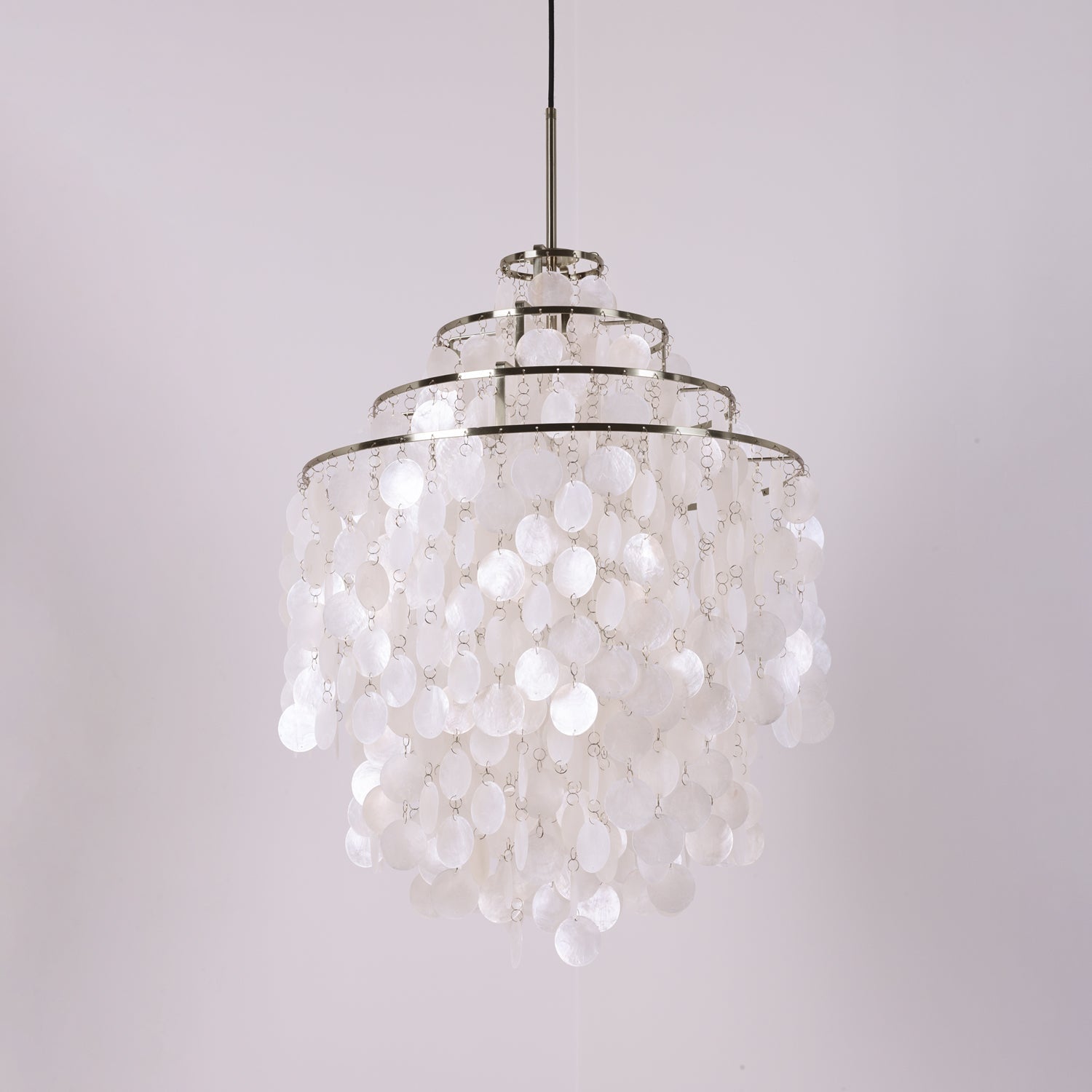 Round Shell Chandelier