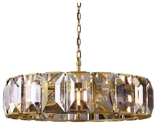 32" Villano Crystal Wheel ChandelierBy MORSALE