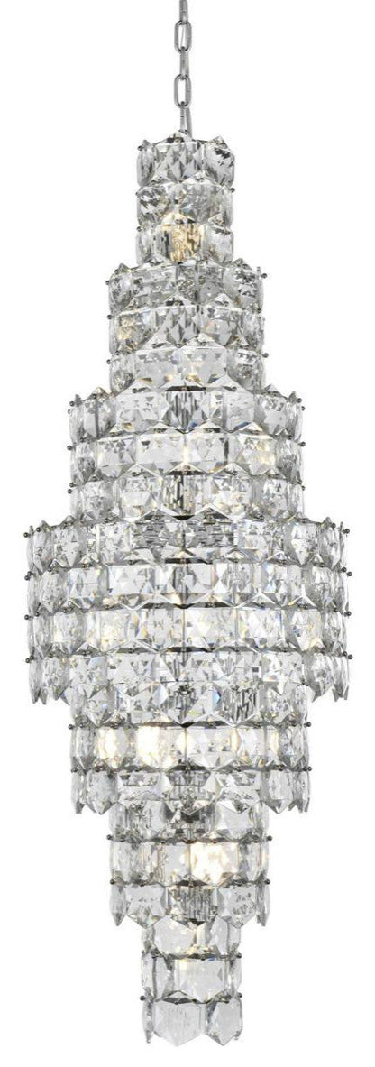 Adaline 26 Light Chandelier, ChromeBy Elegant Furniture & Lighting