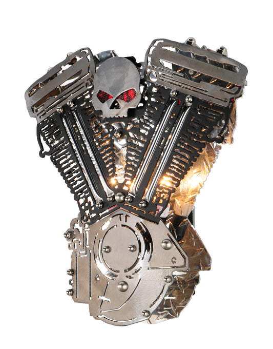 15W Motorcycle Motor Wall SconceBy Meyda Lighting