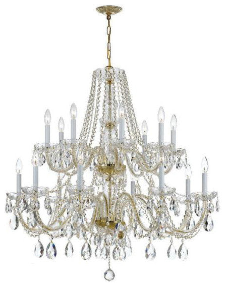 Crystal 8-Light Chandelier in Classic Style, 37"Wx34"HBy Crystorama Lighting