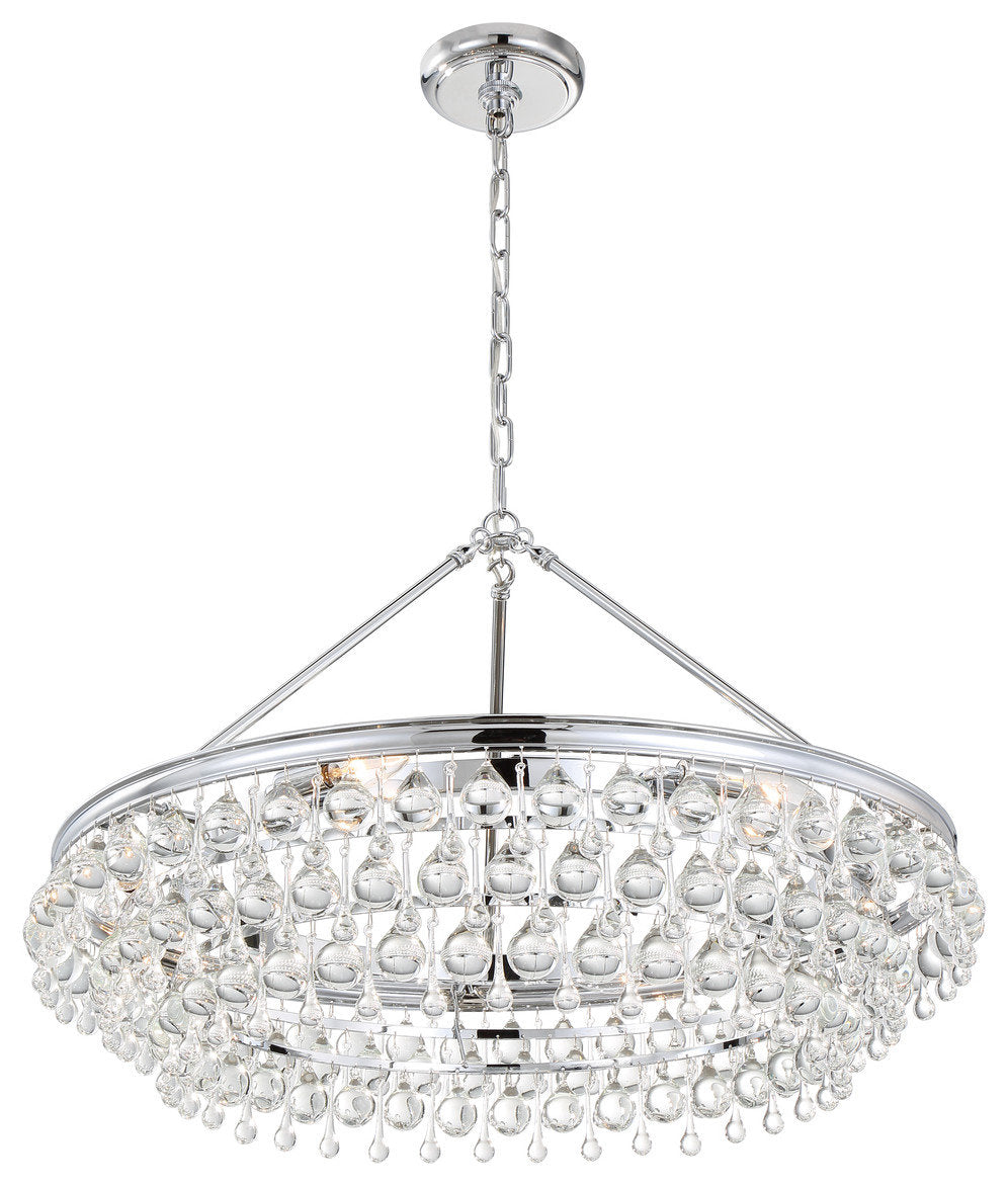 CRYSTORAMA 275-CH Calypso 6 Light ChandelierBy Crystorama Lighting