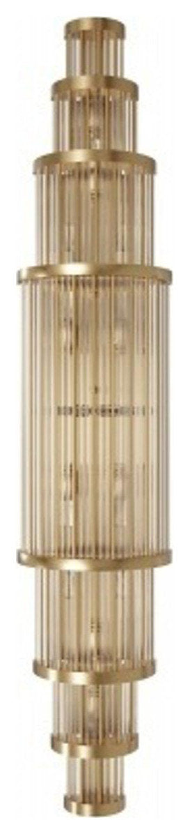 Waldorf 14 Light Wall Sconce, Aged BrassBy Avenue Lighting