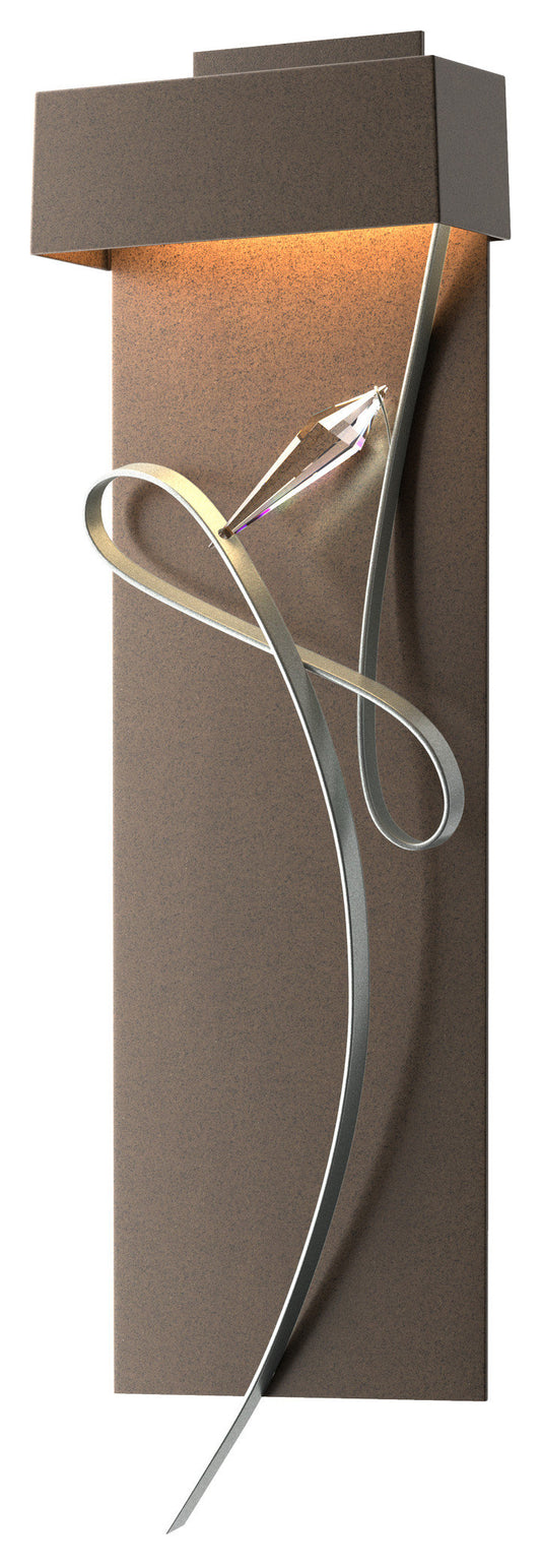 Rhapsody LED Sconce, Bronze With Vintage Platinum AccentBy Synchronicity