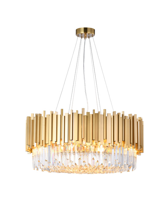 Bethel International MU10C28G 12 Light Chandelier, GoldBy Bethel Intl.