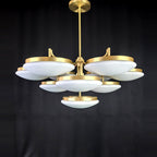 Luxurious Acrylic Round Tiered Chandelier