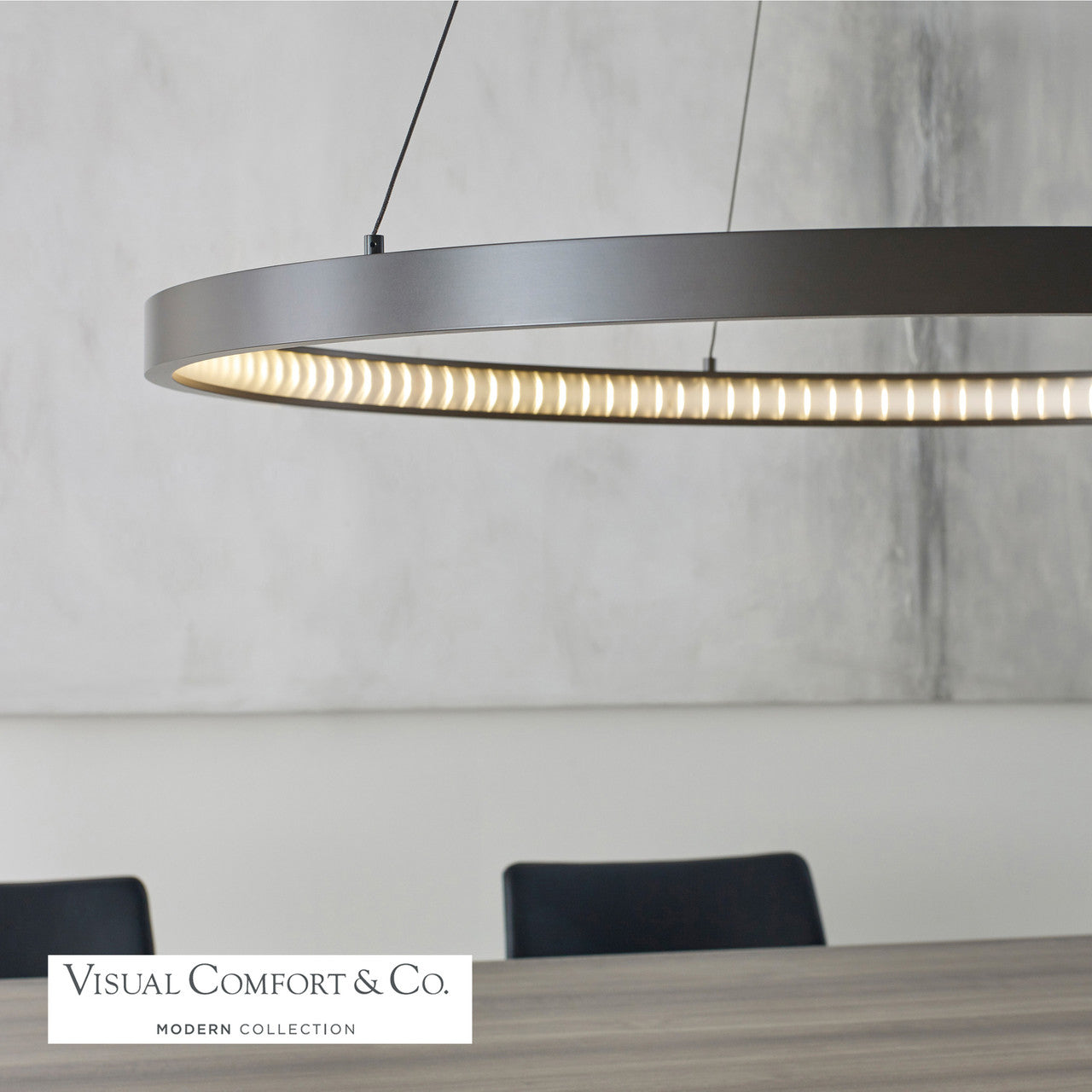 Bodiam Chandelier, 1-Light, LED, Antique Bronze, 48.5"W (700BOD48Z-LED930 70P9D6D)