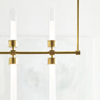 Alva Pendant, 7-Light, LED, Black, 14"W (700TDALVPMC7PB-LED922 70EACKC)