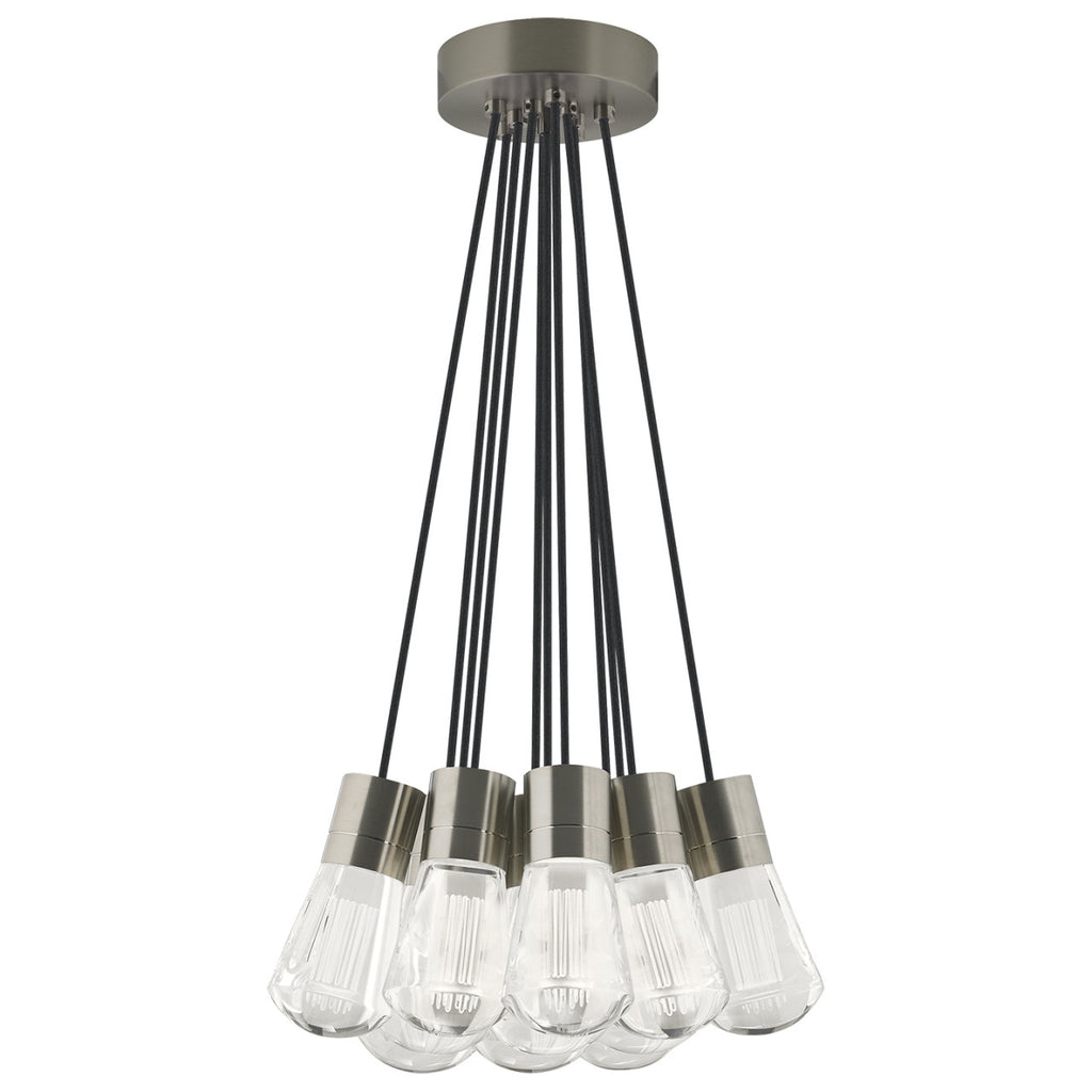ModernRail Pendant, 8-Light, Aged Brass, 13"W (700MDP3GRR 70DR3LA)